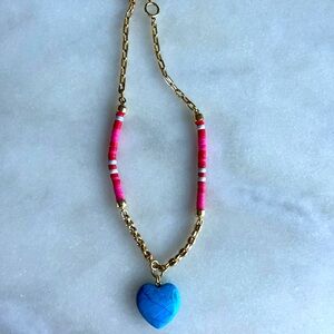 Mignonne Gavigan Turquoise Stone Necklace